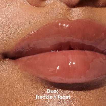 Rhode Duo Pemerah Pipi Poket + Pewarna Bibir Peptida