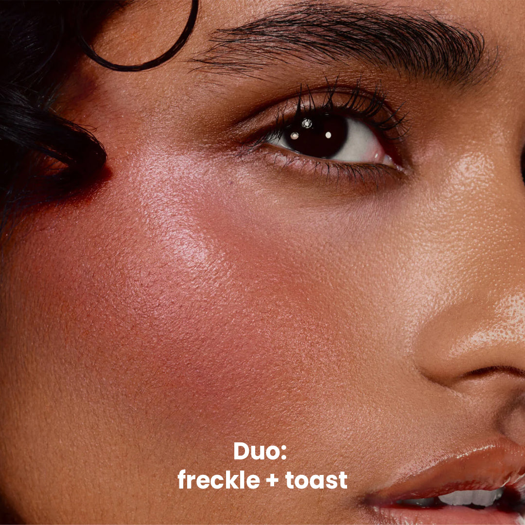Rhode Duo Pemerah Pipi Poket + Pewarna Bibir Peptida